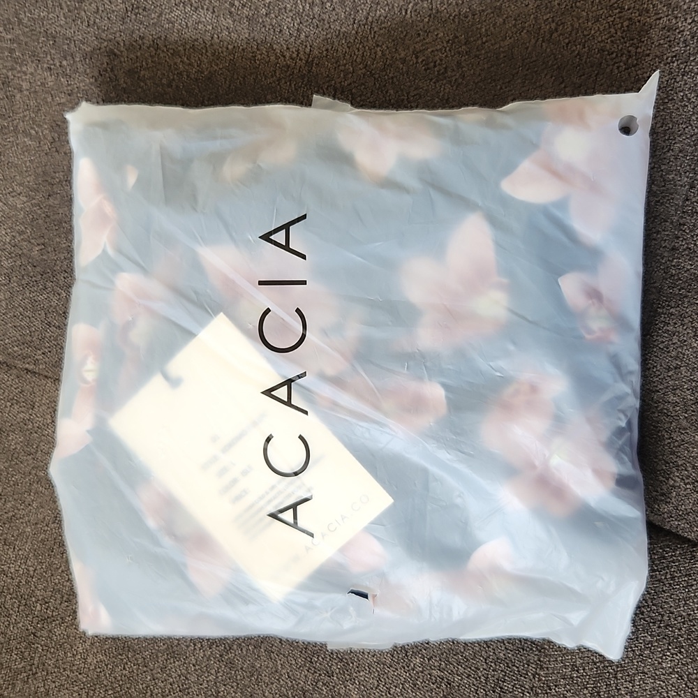 New acacia swimwear kokomo fullpiece swim suit isle L orchid tropical navy blue - Picture 6 of 10